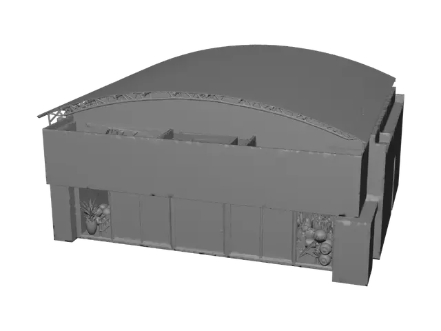 3D model for Barra Centro de Treinamento