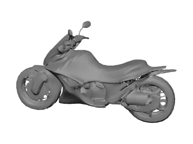 3D model for sci fi  hoverbike