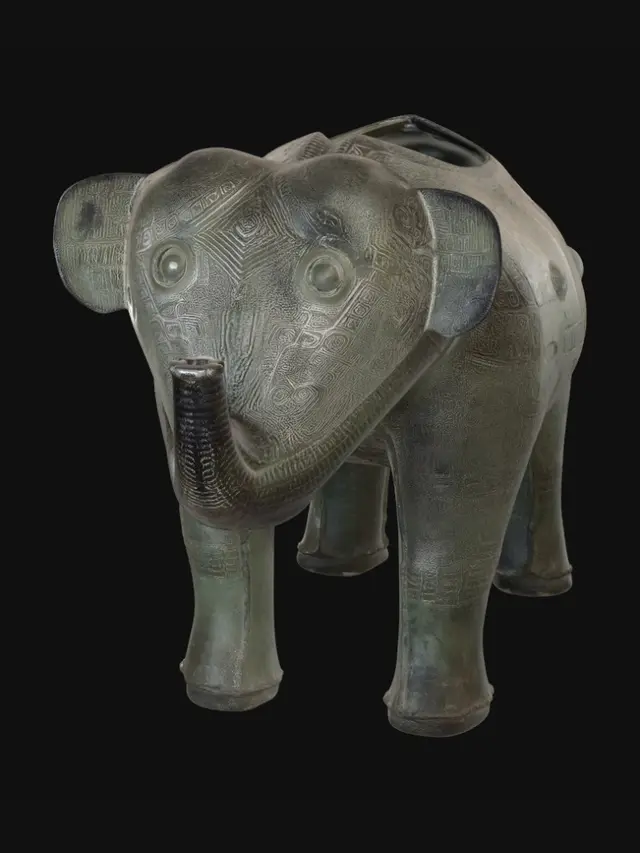 3D model for Court Procession in a Chinese Handscroll