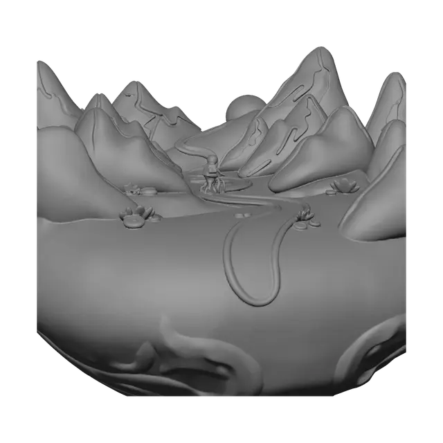 3D model for Winding Road Through the Blue Mountains