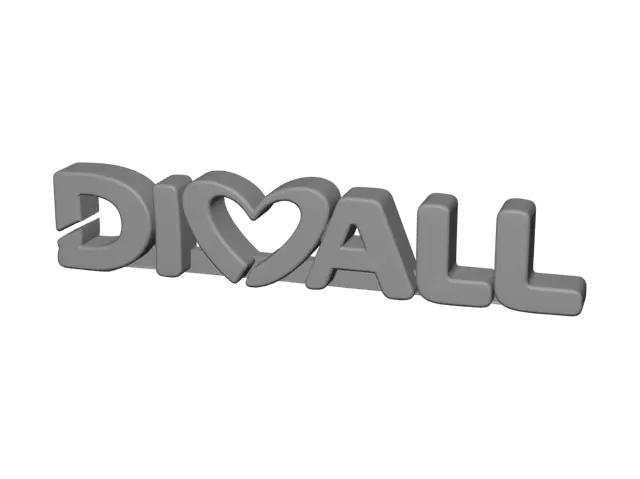 3D model for Love All