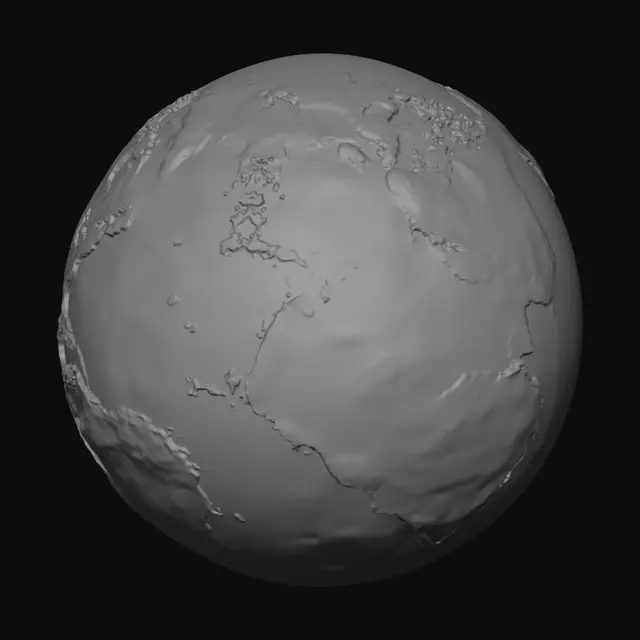 3D model for Blue Marble