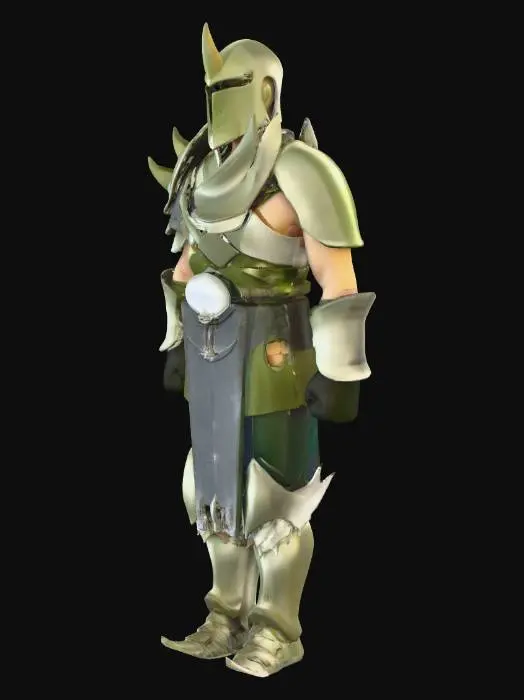 3D model for Armored Warrior