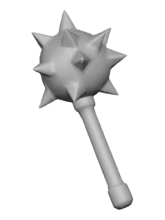 3D model for mace-dragon
