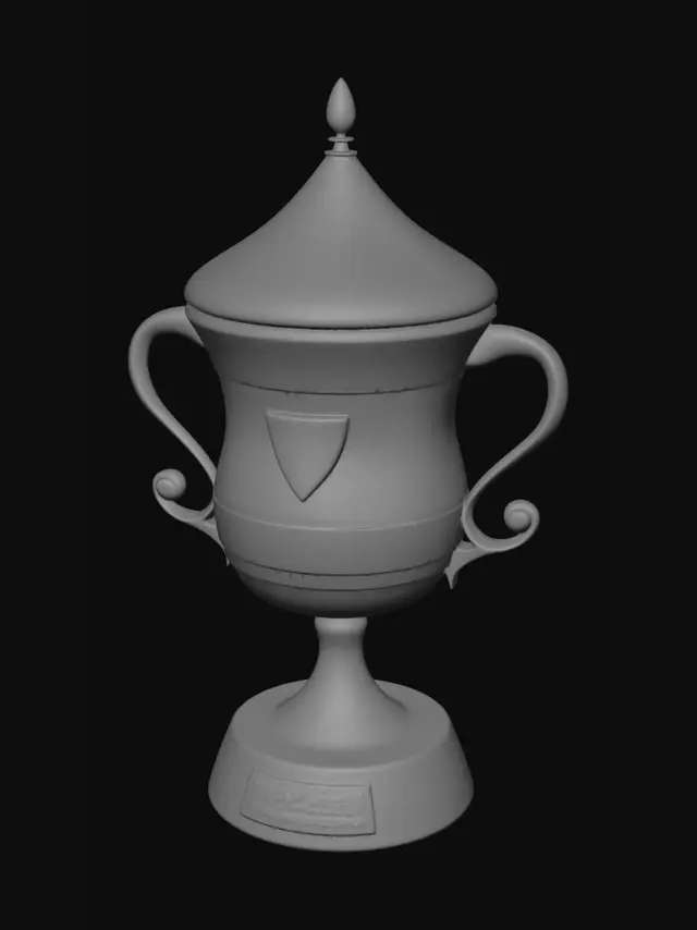 3D model for Bahrain Grand Prix Trophy