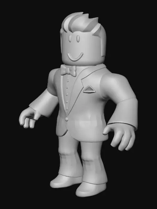 3D model for Dapper Roblox Gentleman