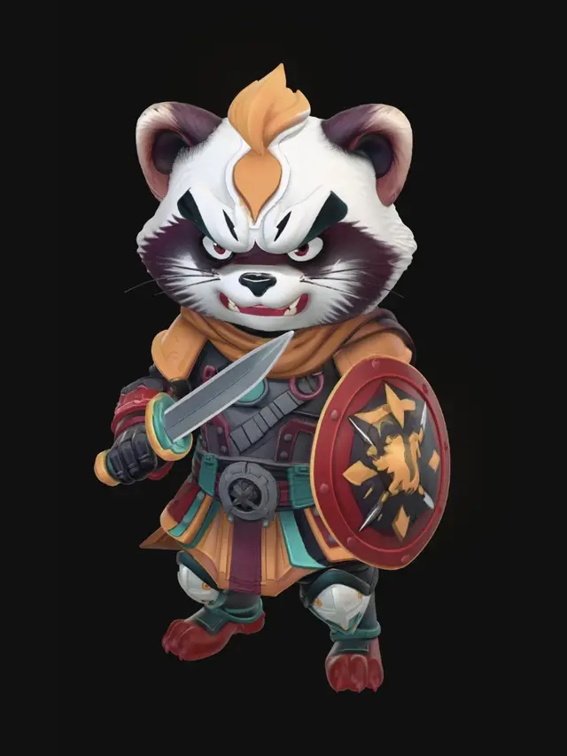 3D model for Object/Subject prompt:

Angry determined cute cartoon-style battle panda, full figure, standing upright on two legs in a powerful wide stance. Chubby chibi proportions with oversized head and big expressive scowling eyes. War-ready with battle gear — let Meshy decide the armor, weapons, and accessories. Self-supporting base integrated into the feet or pose. No background, no base plate, no scene. Optimized for 3D printing.


Style prompt (if Meshy has a separate field):

Cartoon chibi, clean surface geometry, thick outlines baked into mesh, smooth rounded forms, print-ready with no floating parts or thin unsupported elements.