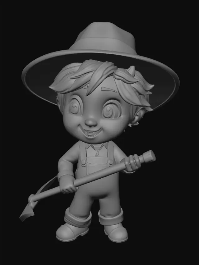 3D model for Little Farmer