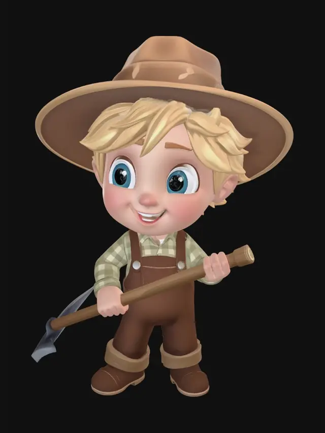 3D model for Little Farmer