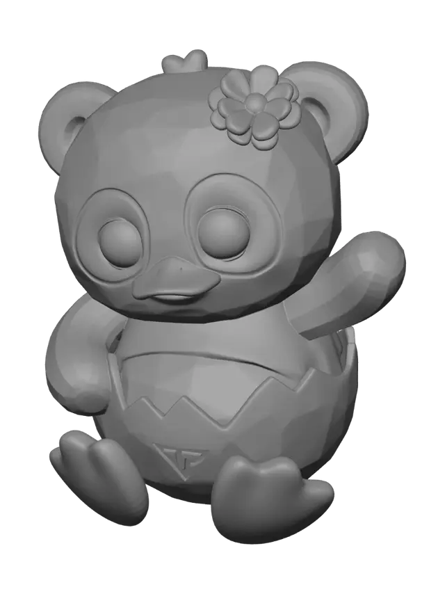 3D model for Quiero todos los detalle para una figura cute