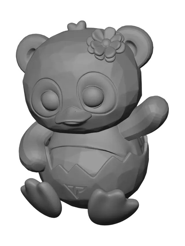 3D model for Quiero todos los detalle para una figura cute