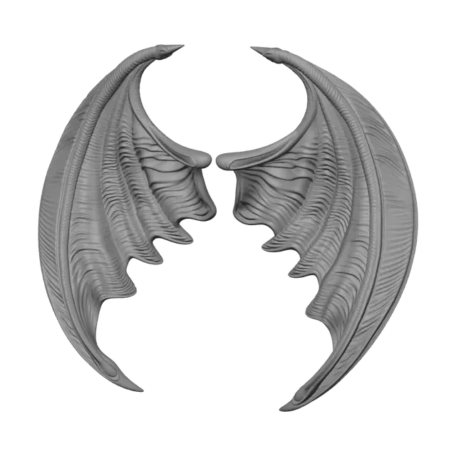 3D model for Twin Crescent Wings