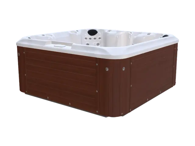 Hot tub - Retreat 3D model, vytvořený pomocí AI
