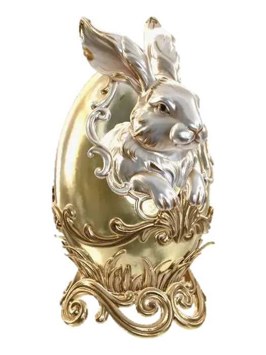 3D model for Golden Egg Bunny, #EasterEgg2026#