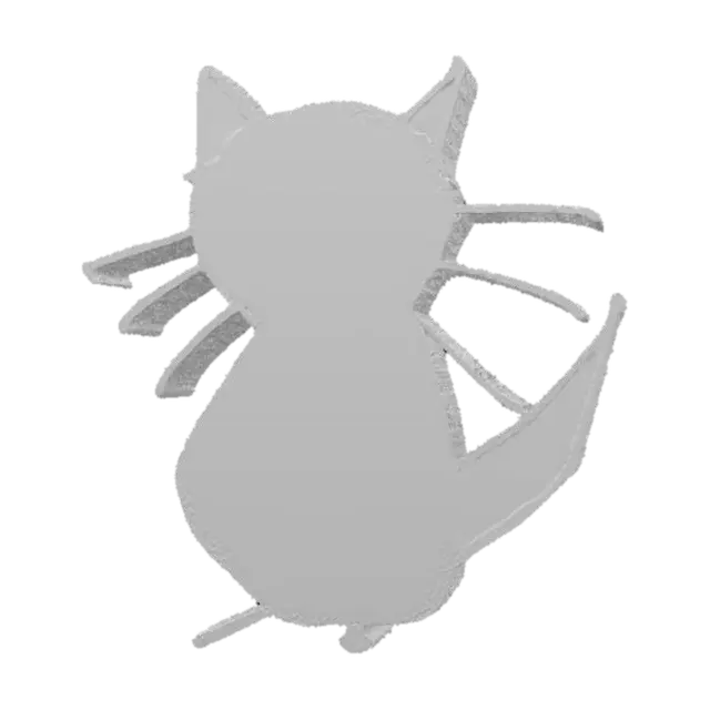 3D model for Whisker Doodle, #SketchTo3D#