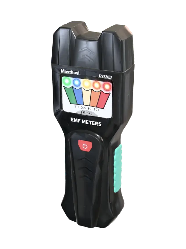 EMF Meter 3D model, vytvořený pomocí AI