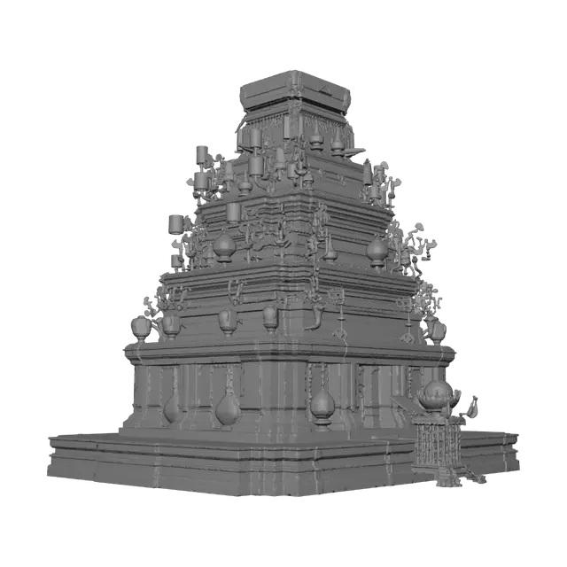 3D model for Gilded Pagoda