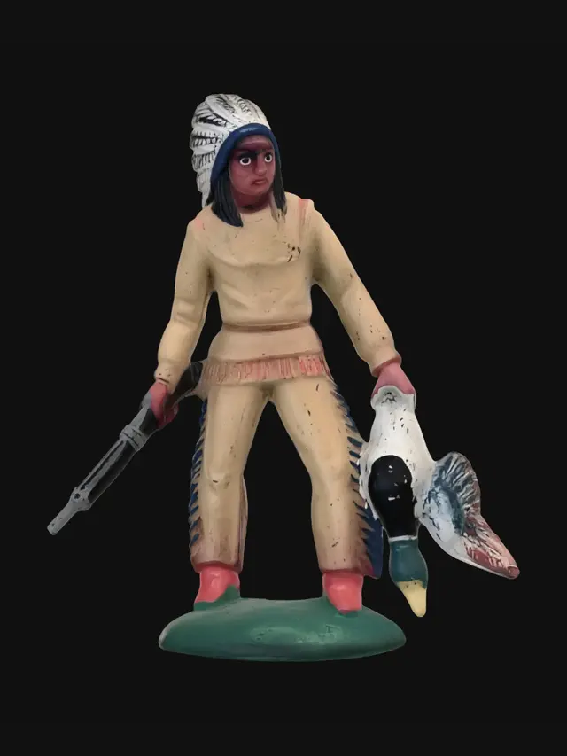 3D model for Desert Warrior Figurine