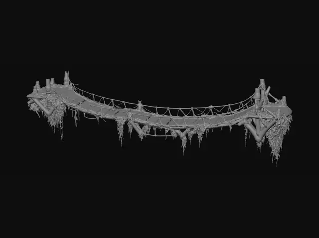 3D model for Verdant Suspension Bridge