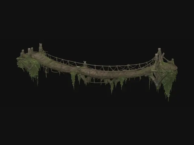 3D model for Verdant Suspension Bridge