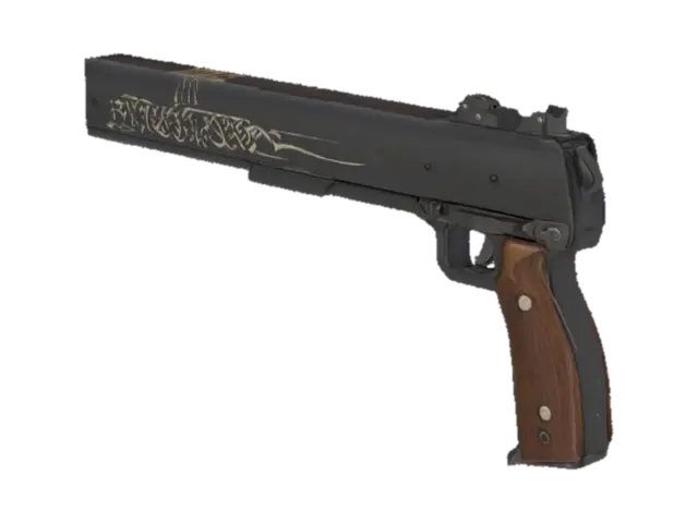 Hellsing Custom Pistol का AI द्वारा बनाया गया 3D मॉडल