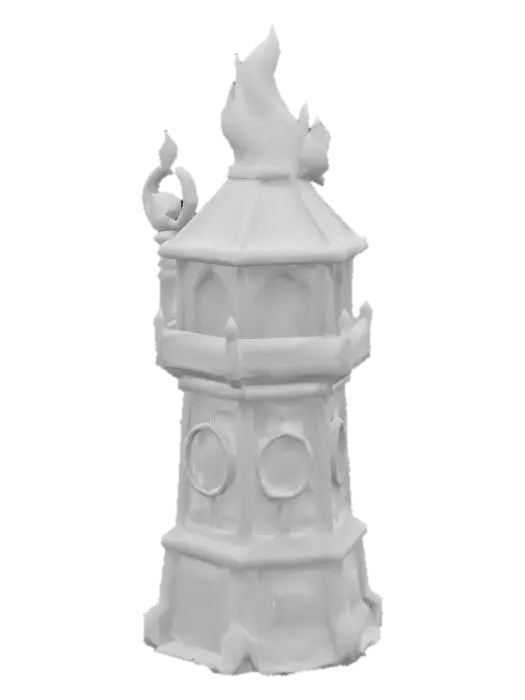 3D model for Inferno Tower, #arch#