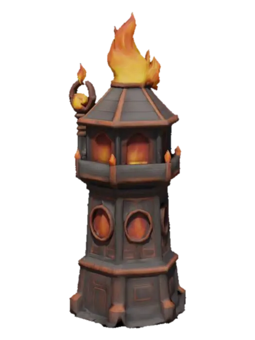 3D model for Inferno Tower, #arch#