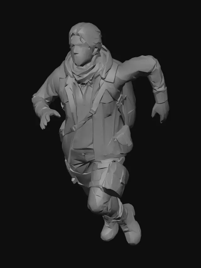 3D model for Wasteland Survivor