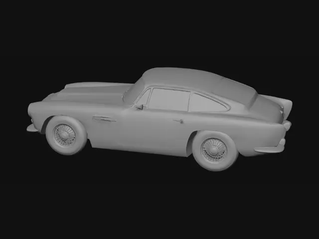 3D model for Aston Martin DB5