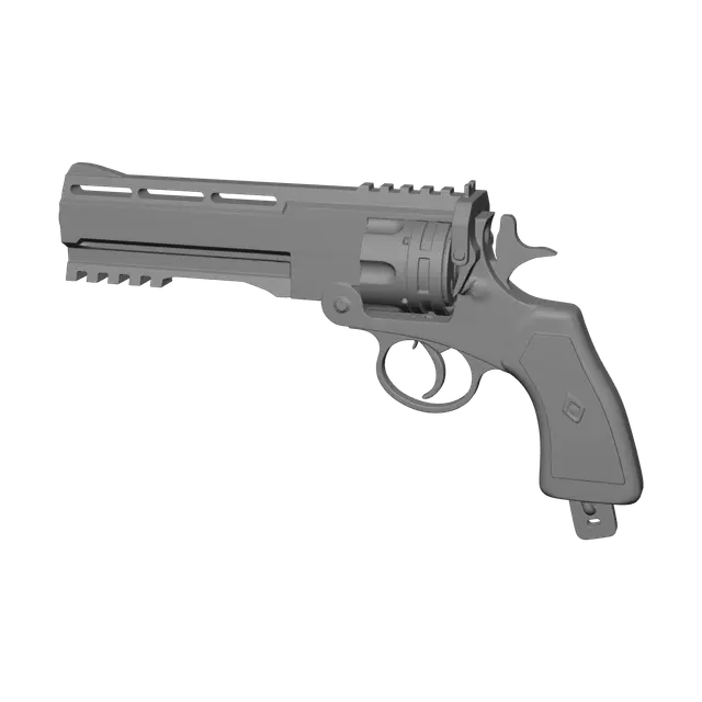 3D model for Fantasy 50 Cal Revolver