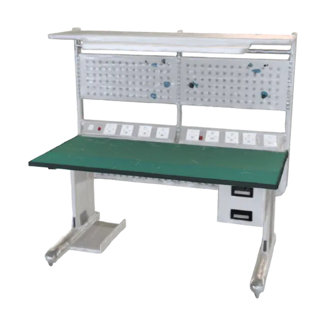 Power-Outlet Workbench 3D model, vytvořený pomocí AI