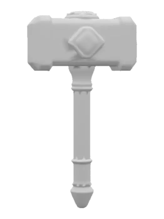 3D model for Hammer of Valor