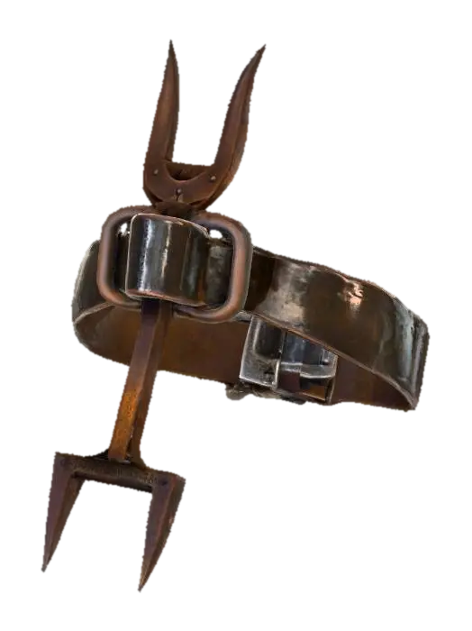 Medieval Torture Device - Fork 3D model, vytvořený pomocí AI