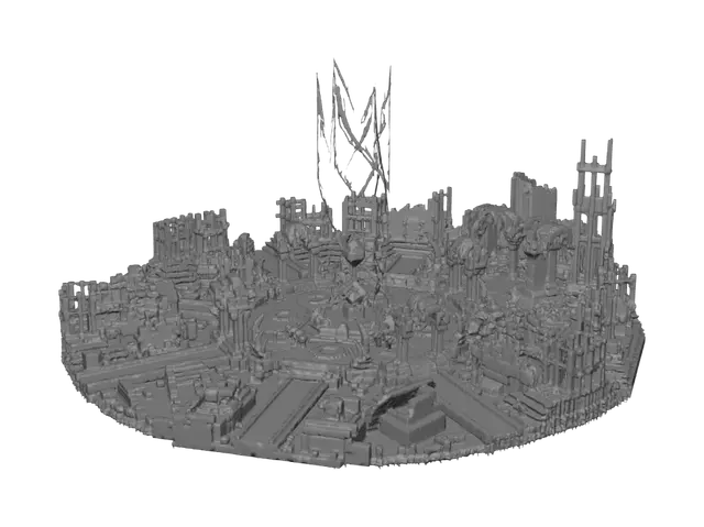 3D model for Portal of the Shattered Citadel