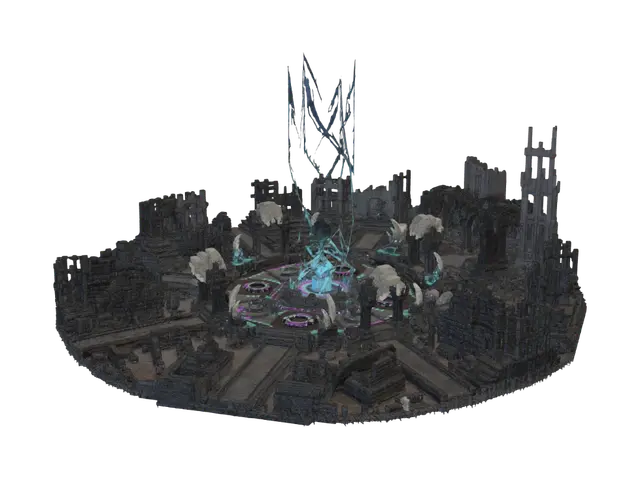 3D model for Portal of the Shattered Citadel