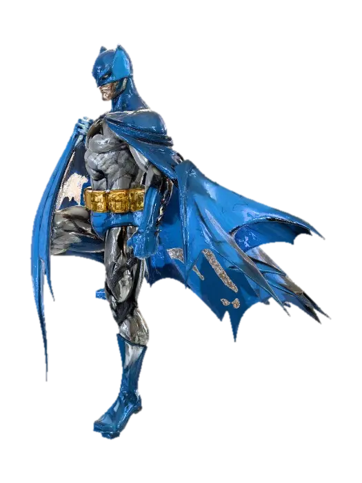 Bat man - Gotham 3D model, vytvořený pomocí AI