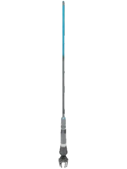 Lightsaber 3D model, vytvořený pomocí AI