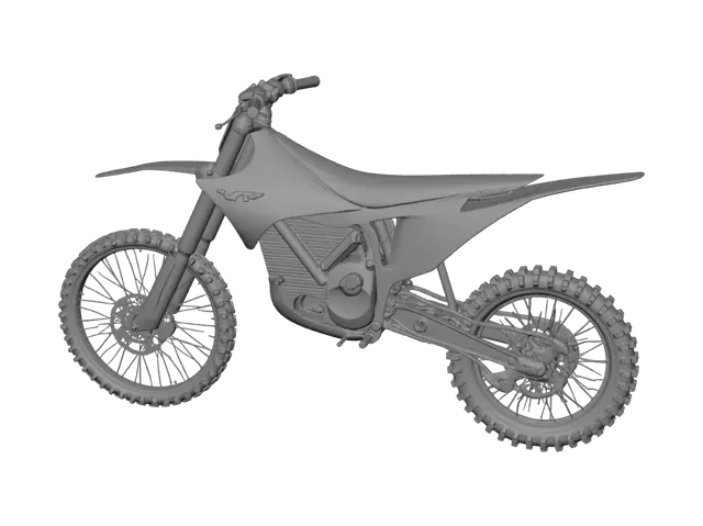 3D model for Prototype Dirt Bike