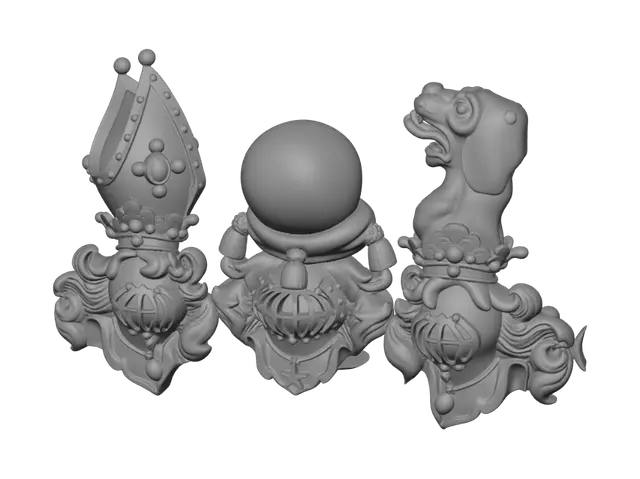 3D model for Trio of Royal Relics
