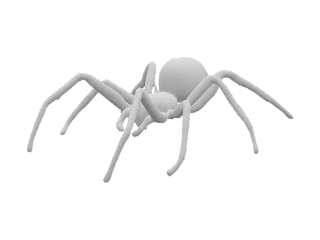 3D model for Create a spider model similar to spiders in lord of the rings
