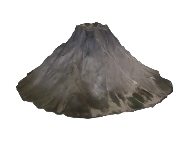 3D model for Volcan