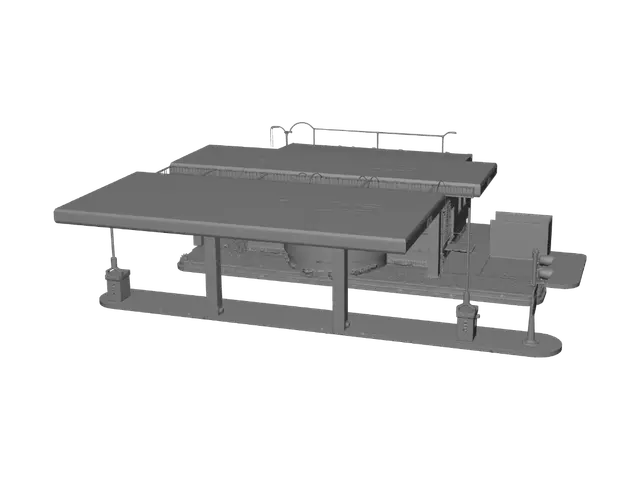 3D model for Checkpoint Gatehouse