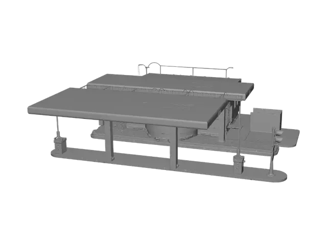 3D model for Checkpoint Gatehouse