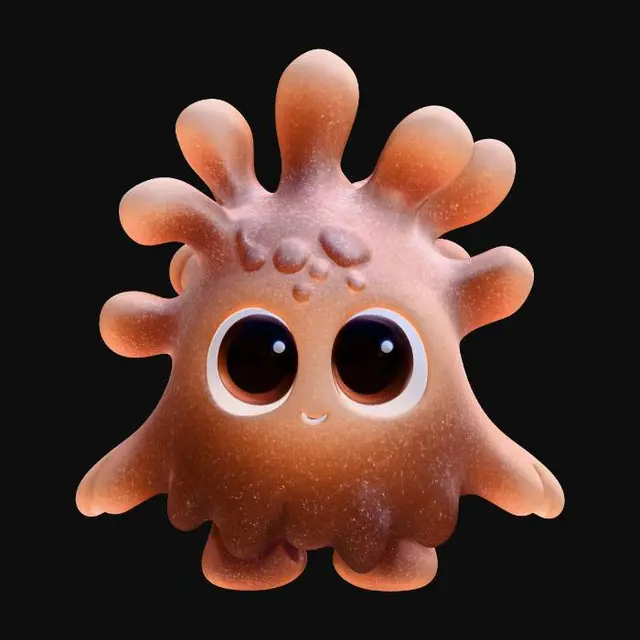 3D model for Cosmo Puff
