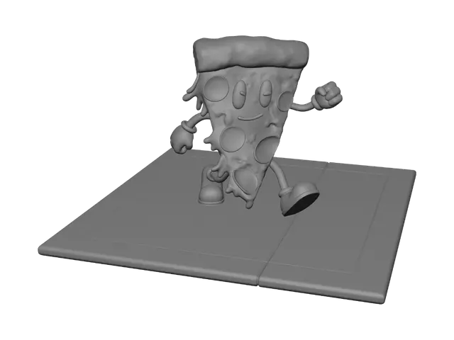 3D model for Pizza on the Move