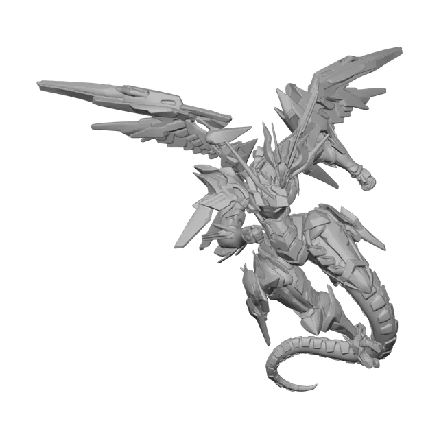 3D model for Celestial Mecha Seraph