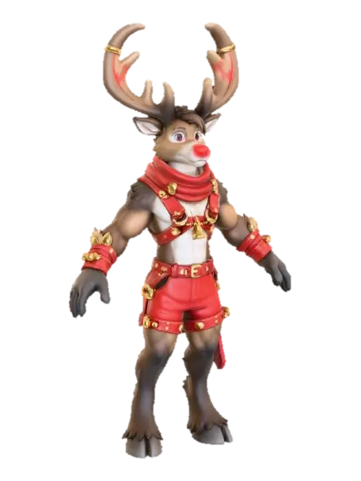 3D model for Lil'Ru, #Christmas2025#