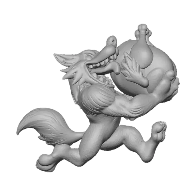 3D model for Wolf's Thanksgiving Dash #Thanksgiving#