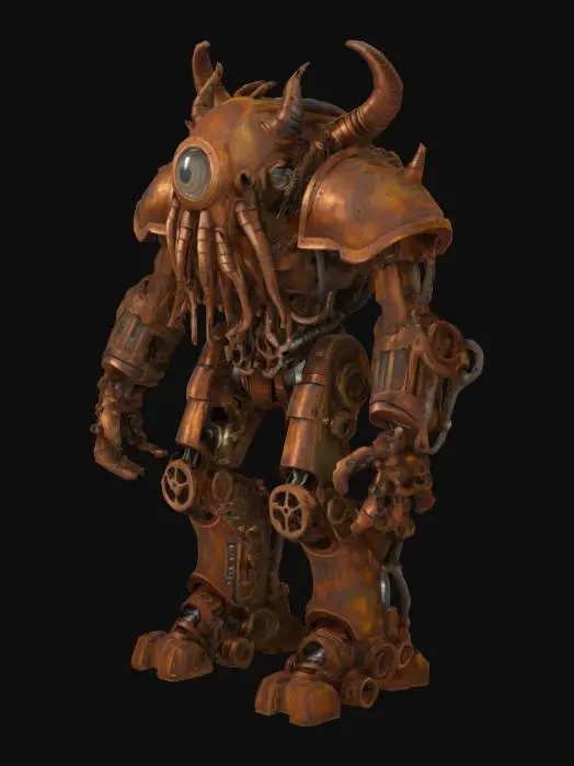 3D model for Cthulhu Automaton