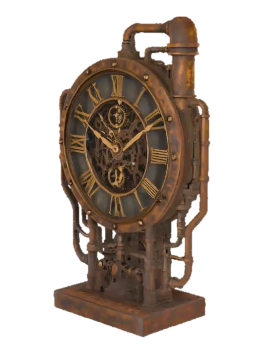 Timeless Mechanics - Mechanism 3D model, vytvořený pomocí AI